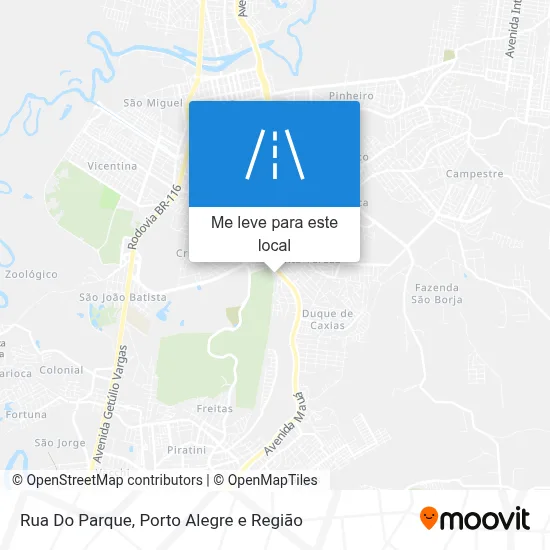 Rua Do Parque mapa