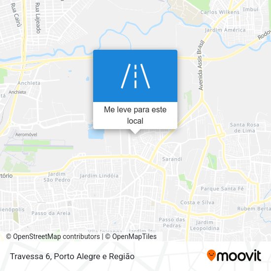 Travessa 6 mapa