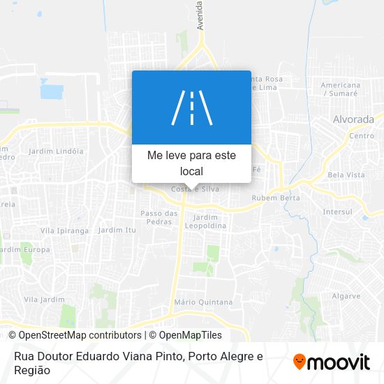 Rua Doutor Eduardo Viana Pinto mapa