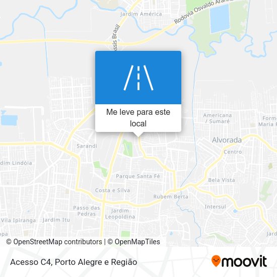 Acesso C4 mapa