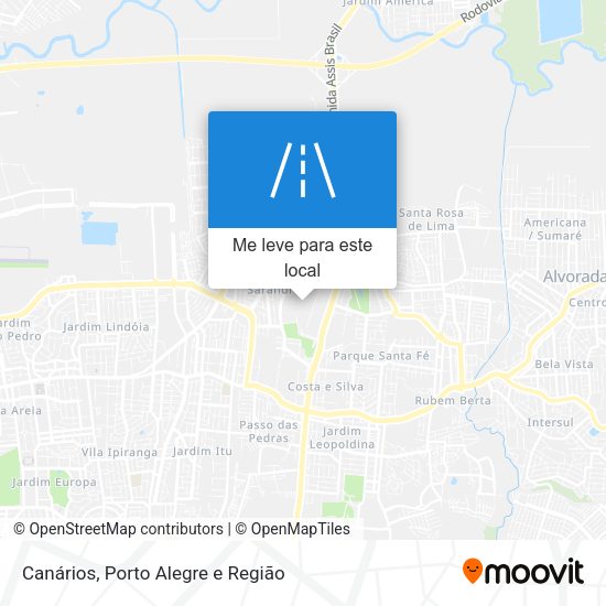 Canários mapa