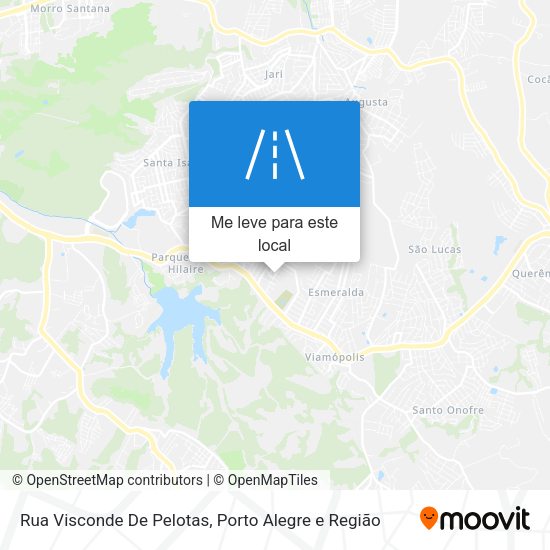 Rua Visconde De Pelotas mapa