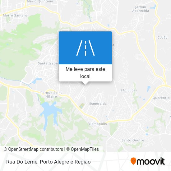Rua Do Leme mapa