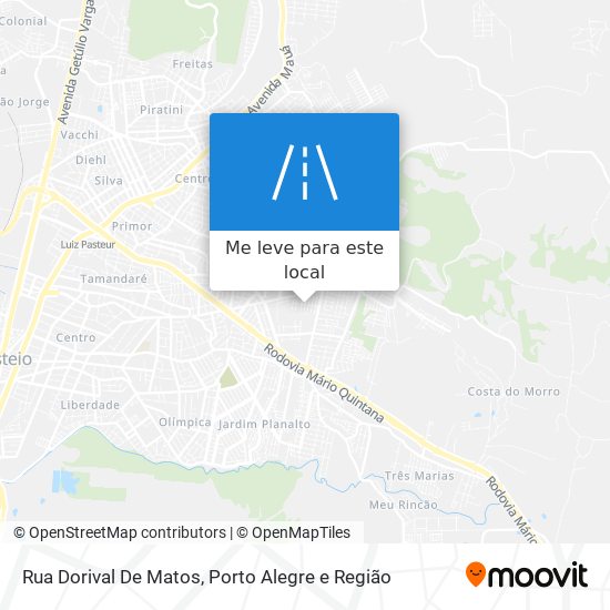 Rua Dorival De Matos mapa