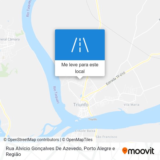 Rua Alvício Gonçalves De Azevedo mapa