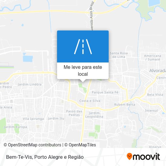 Bem-Te-Vis mapa