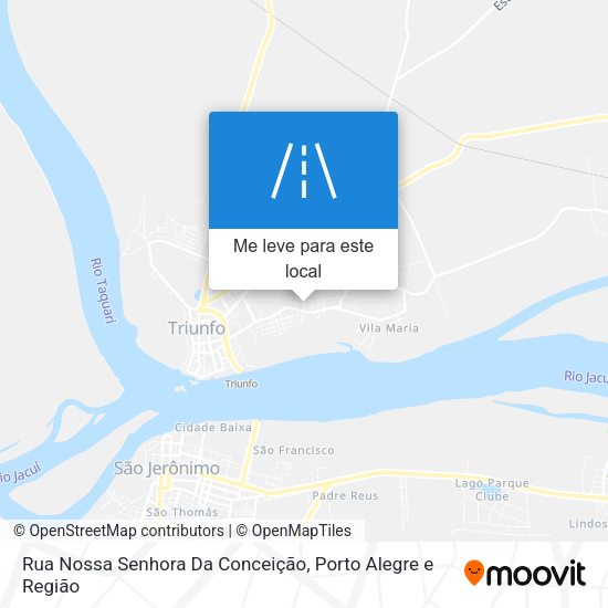 Rua Nossa Senhora Da Conceição mapa