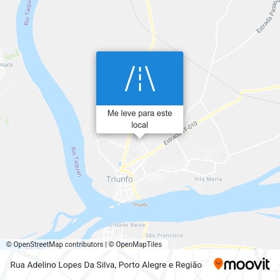 Rua Adelino Lopes Da Silva mapa