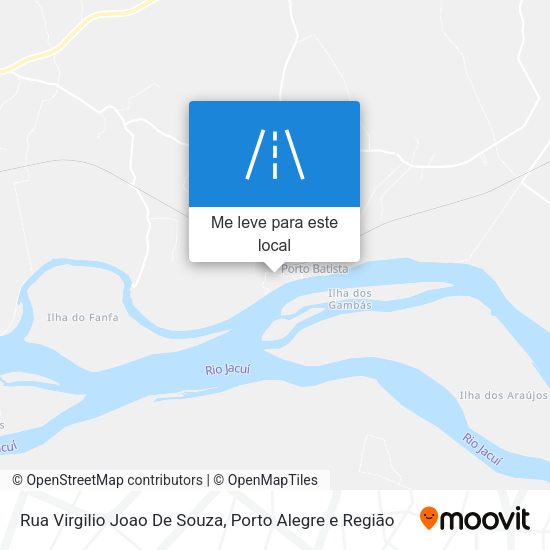 Rua Virgilio Joao De Souza mapa
