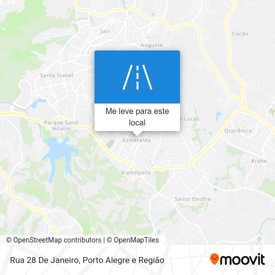 Rua 28 De Janeiro mapa