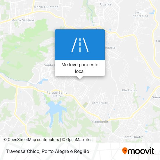 Travessa Chico mapa