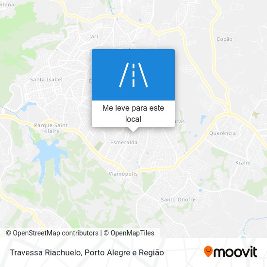Travessa Riachuelo mapa