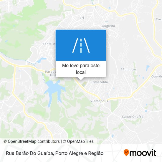 Rua Barão Do Guaíba mapa