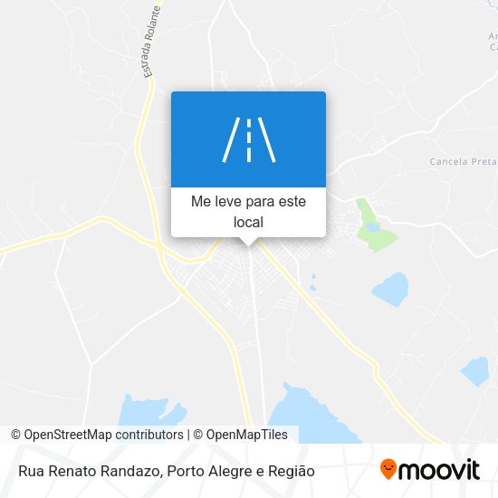 Rua Renato Randazo mapa