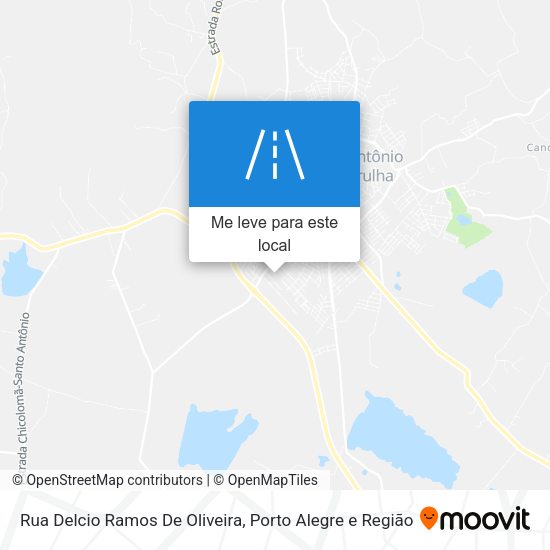 Rua Delcio Ramos De Oliveira mapa