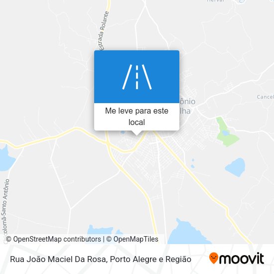Rua João Maciel Da Rosa mapa