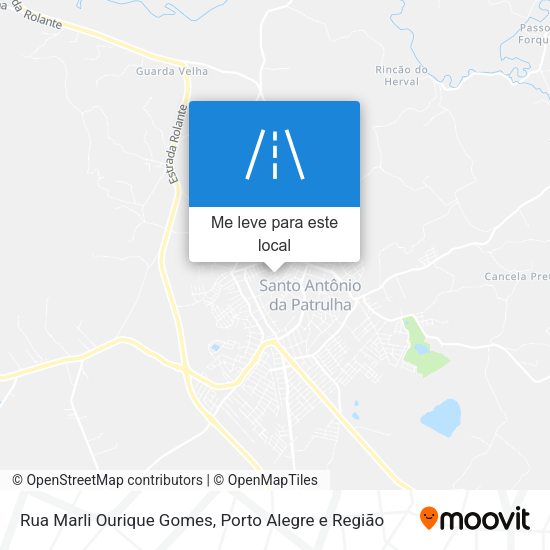 Rua Marli Ourique Gomes mapa