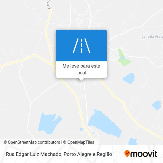 Rua Edgar Luiz Machado mapa
