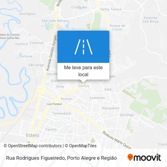 Rua Rodrigues Figueiredo mapa