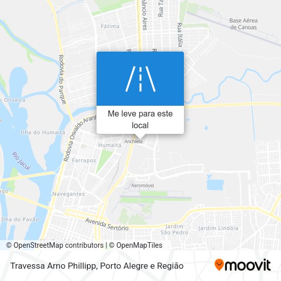 Travessa Arno Phillipp mapa