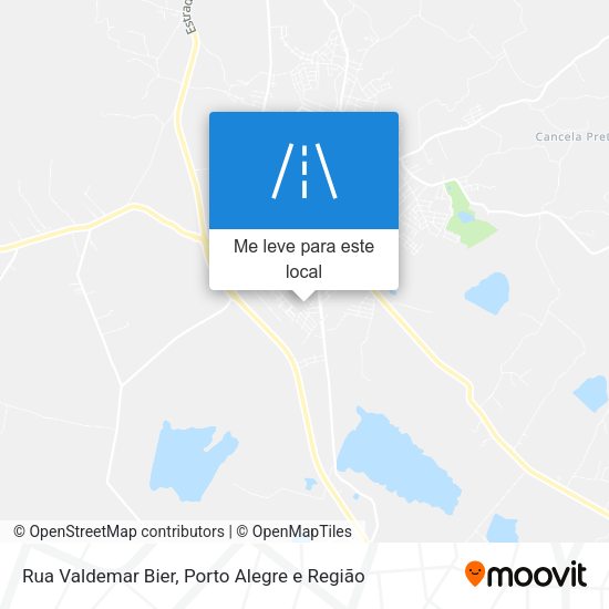 Rua Valdemar Bier mapa