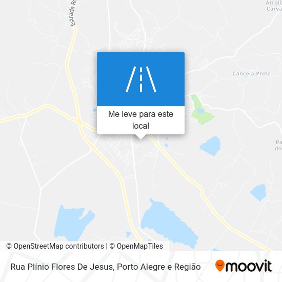 Rua Plínio Flores De Jesus mapa