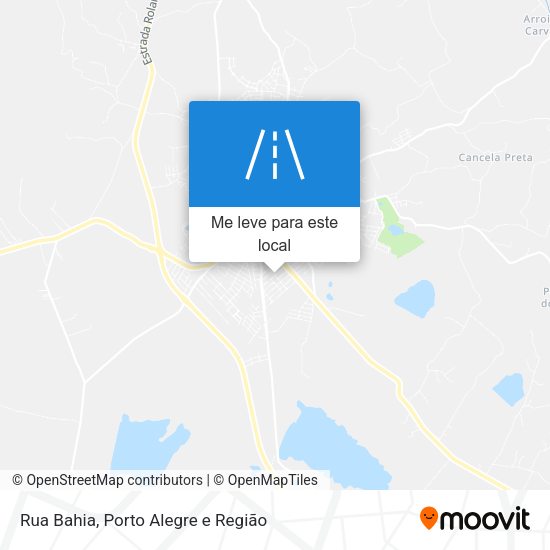 Rua Bahia mapa