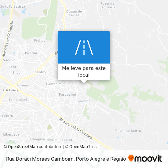 Rua Doraci Moraes Camboim mapa