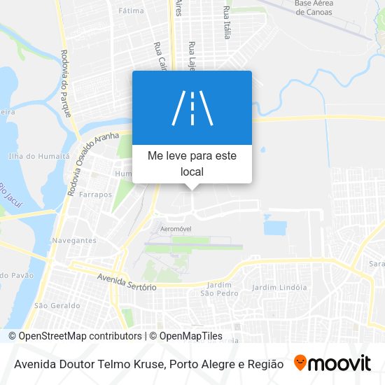 Avenida Doutor Telmo Kruse mapa