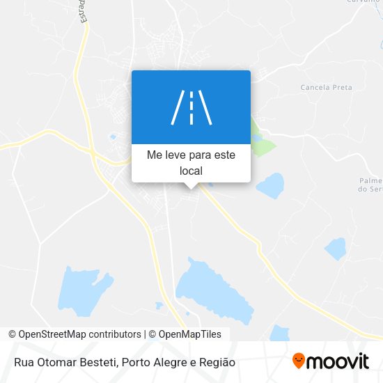 Rua Otomar Besteti mapa