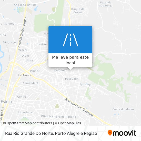 Rua Rio Grande Do Norte mapa