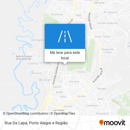 Rua Da Lapa mapa