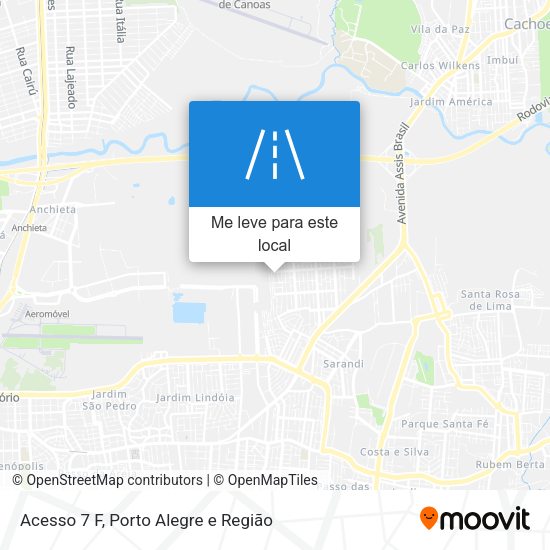 Acesso 7 F mapa