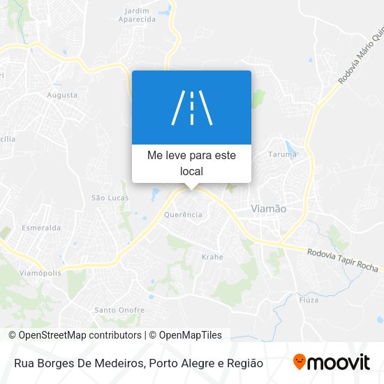 Rua Borges De Medeiros mapa