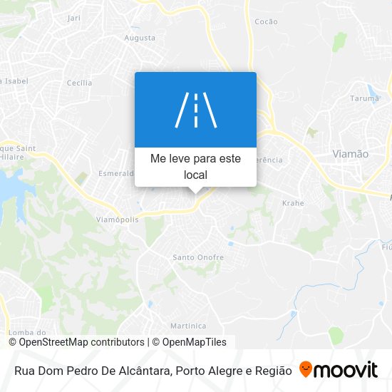 Rua Dom Pedro De Alcântara mapa