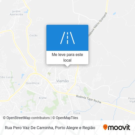 Rua Pero Vaz De Caminha mapa