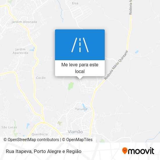 Rua Itapeva mapa