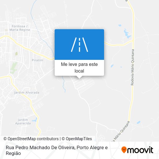 Rua Pedro Machado De Oliveira mapa