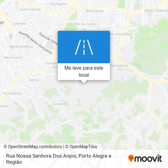 Rua Nossa Senhora Dos Anjos mapa
