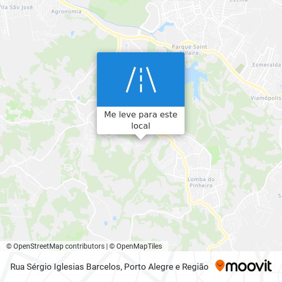 Rua Sérgio Iglesias Barcelos mapa