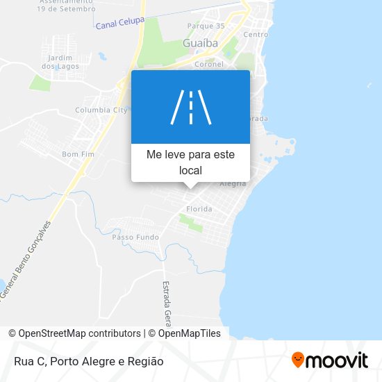 Rua C mapa