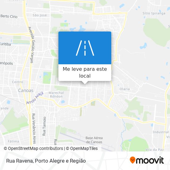 Rua Ravena mapa