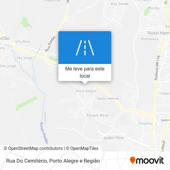 Rua Do Cemitério mapa