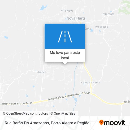 Rua Barão Do Amazonas mapa