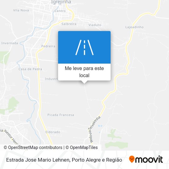 Estrada Jose Mario Lehnen mapa