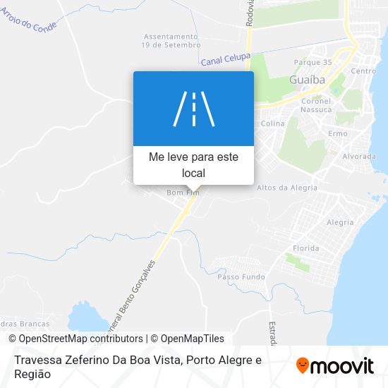 Travessa Zeferino Da Boa Vista mapa