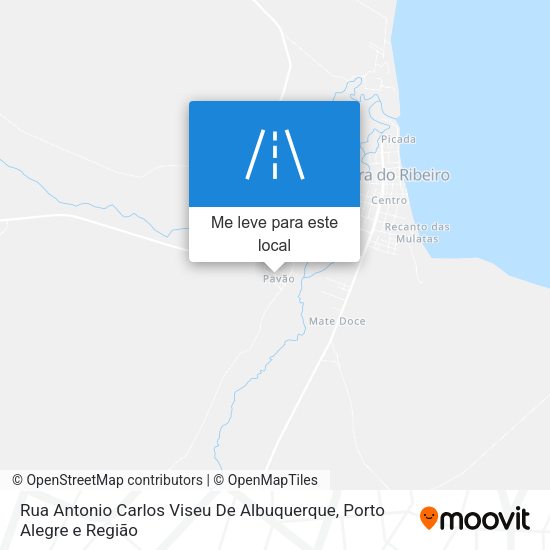 Rua Antonio Carlos Viseu De Albuquerque mapa