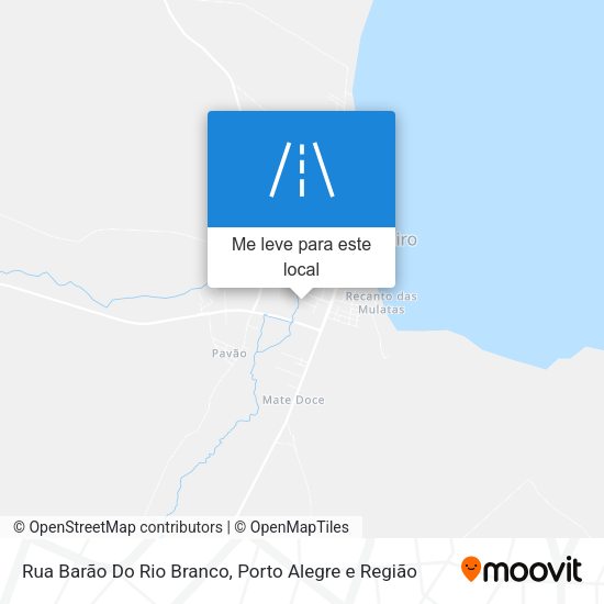 Rua Barão Do Rio Branco mapa
