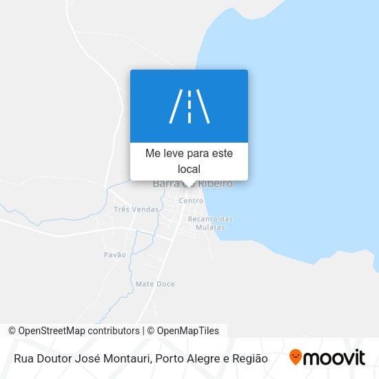 Rua Doutor José Montauri mapa