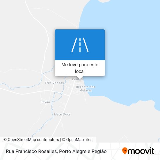 Rua Francisco Rosalles mapa